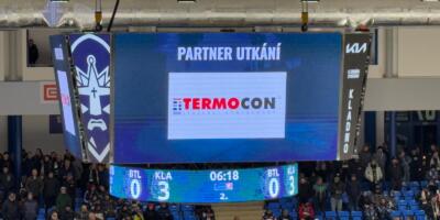 TERMOCON s.r.o. na zápase Rytíři Kladno a Bílí Tygři Liberec